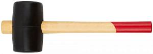 Киянка резиновая, деревянная ручка 55 мм ( 400 гр ) КУРС