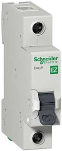 Автоматич-й выкл-ль Schneider EASY 9 1П 63А В 4,5кА 230В EZ9F14163