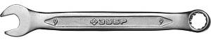 Комбинированный гаечный ключ 9 мм, ЗУБР 27087-09