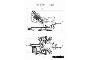 KGS 216 M Торцовочная пила Metabo (619260380)