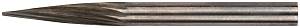 Шарошка карбидная Профи, штифт 3 мм (мини), коническая FIT
