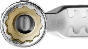 Шарнирный гаечный ключ двухсторонний 10 х 11 мм, KRAFTOOL 27210-10-11_z01