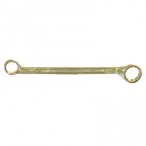 Ключ накидной, 24 х 27 мм, желтый цинк Сибртех 14634