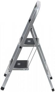 Лестница-стремянка стальная, 2 широкие ступени, Н=83 см, вес 3,45 кг FIT