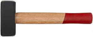 Кувалда кованая, деревянная ручка Профи 1,5 кг FIT