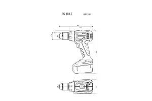 BS 18 LT Plus Edition Аккумуляторная дрель-шуруповерт Metabo