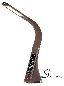 Настольный светильник ЭРА NLED-461-7W-BR светодиодный коричневый