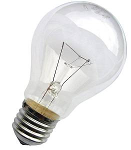 Лампа накаливания (ЛОН) Е27 95Вт прозрачная