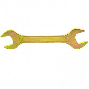 Ключ рожковый, 30 х 32 мм, желтый цинк Сибртех 14315