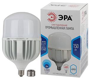 Лампочка светодиодная ЭРА STD LED POWER T160-150W-4000-E27/E40 Е27 / Е40 колокол нейтральный белый свет
