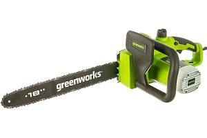 Цепная пила электрическая Greenworks GCS2046, 2000W, 45 см